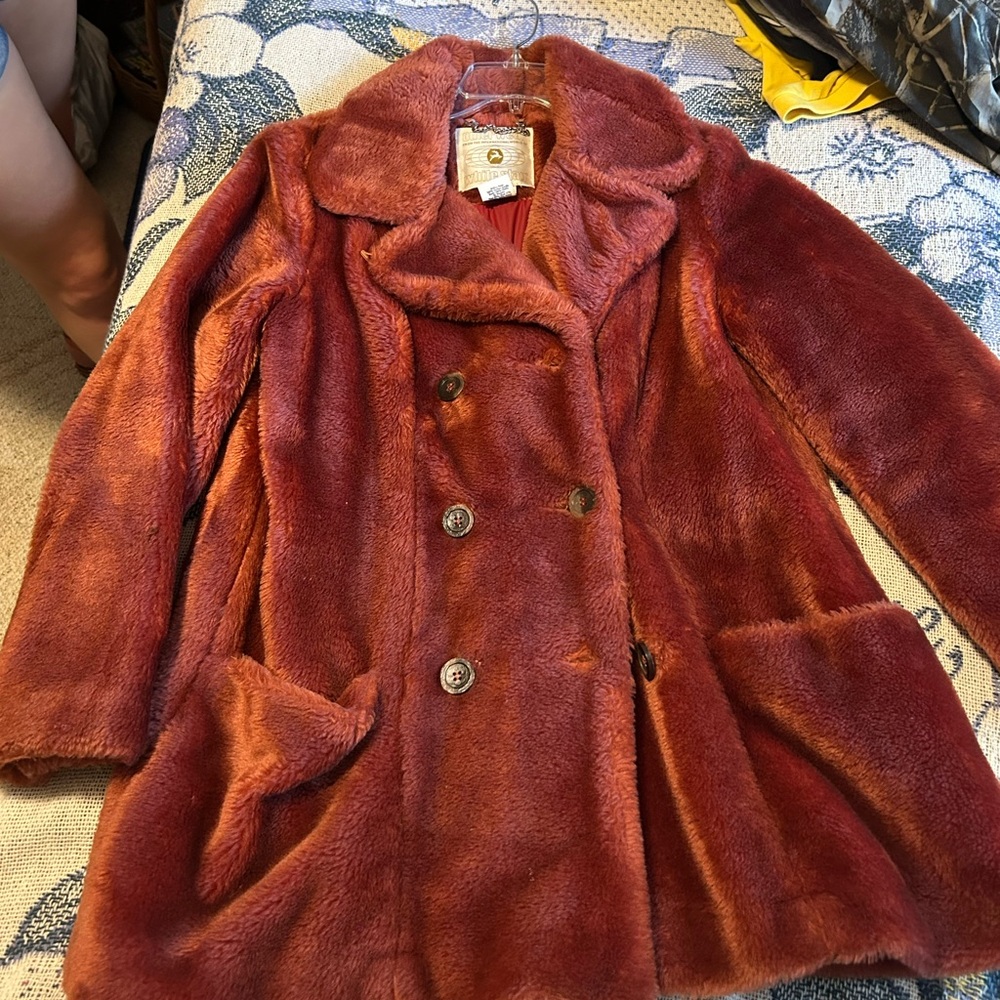 White Stag Red Teddy Jacket